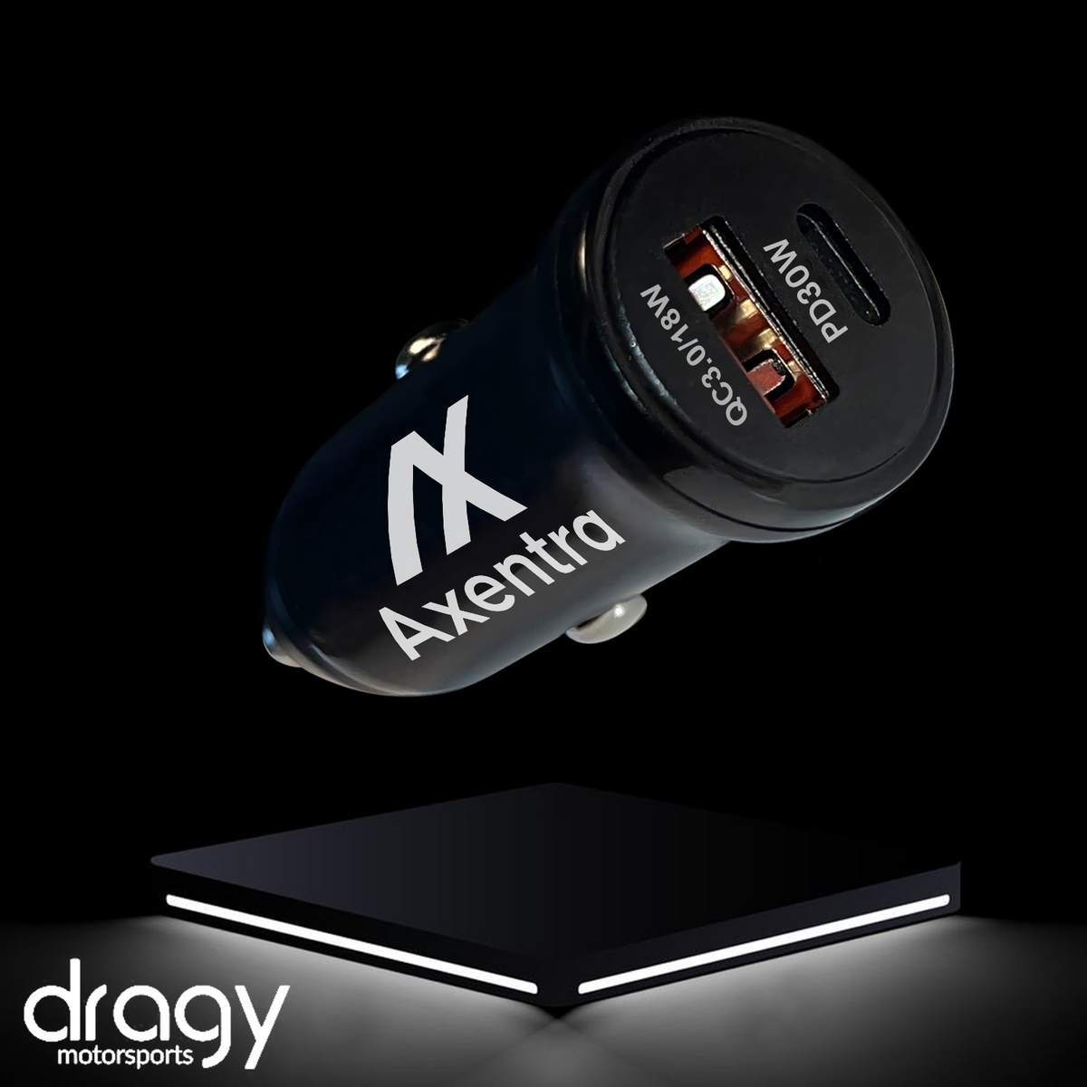 Axentra - Dragy Motorsports USB Car Charger